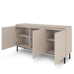 Buffet ARNI cachemire 3 portes 150cm