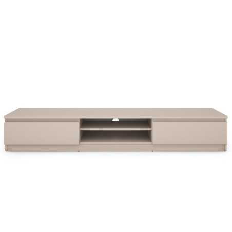 Meuble TV SNORRI cachemire 2 portes 175cm