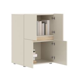 Bibliothèque enfant INGA cachemire 60x85cm