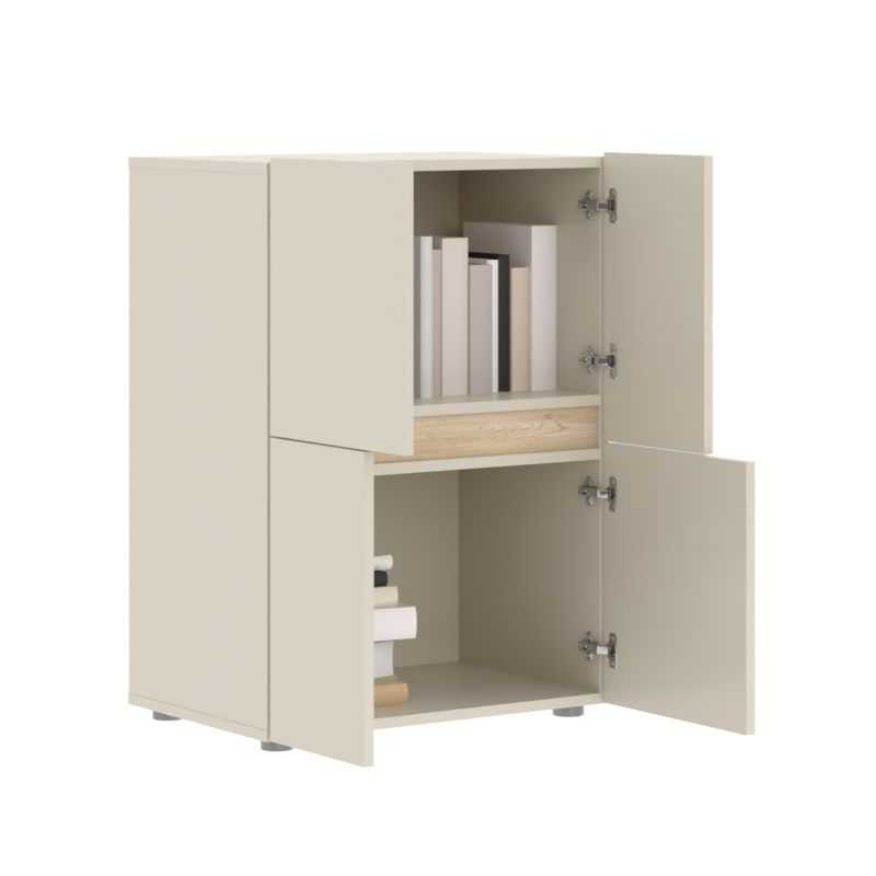 Bibliothèque enfant INGA cachemire 60x85cm