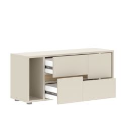 Bibliothèque enfant INGA cachemire 92x40cm