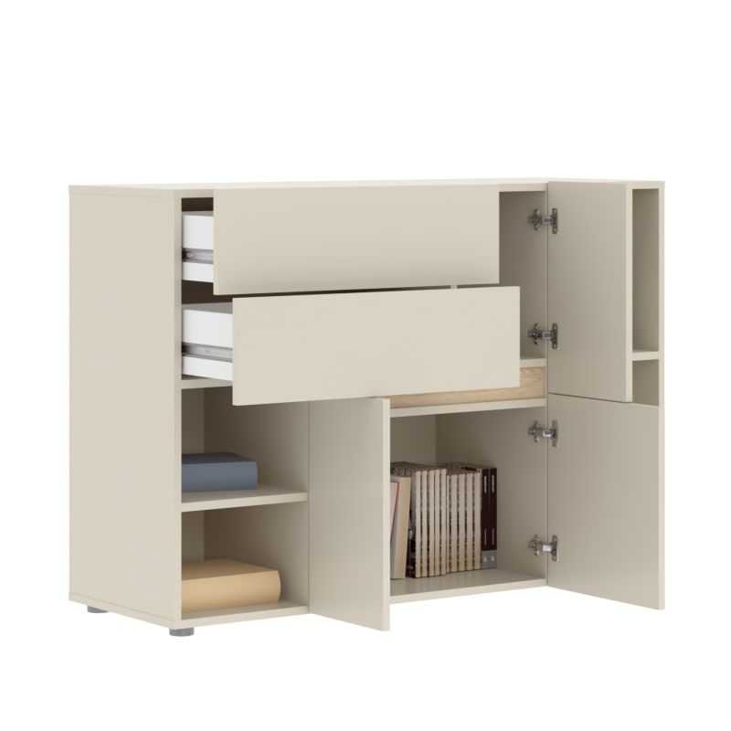 Bibliothèque enfant INGA cachemire 120x85cm