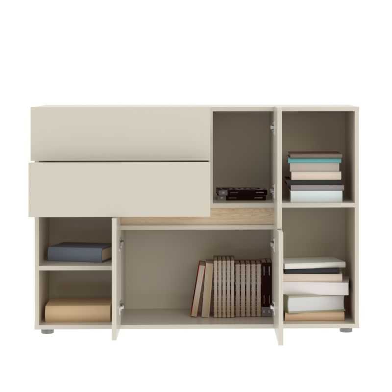 Bibliothèque enfant INGA cachemire 120x85cm