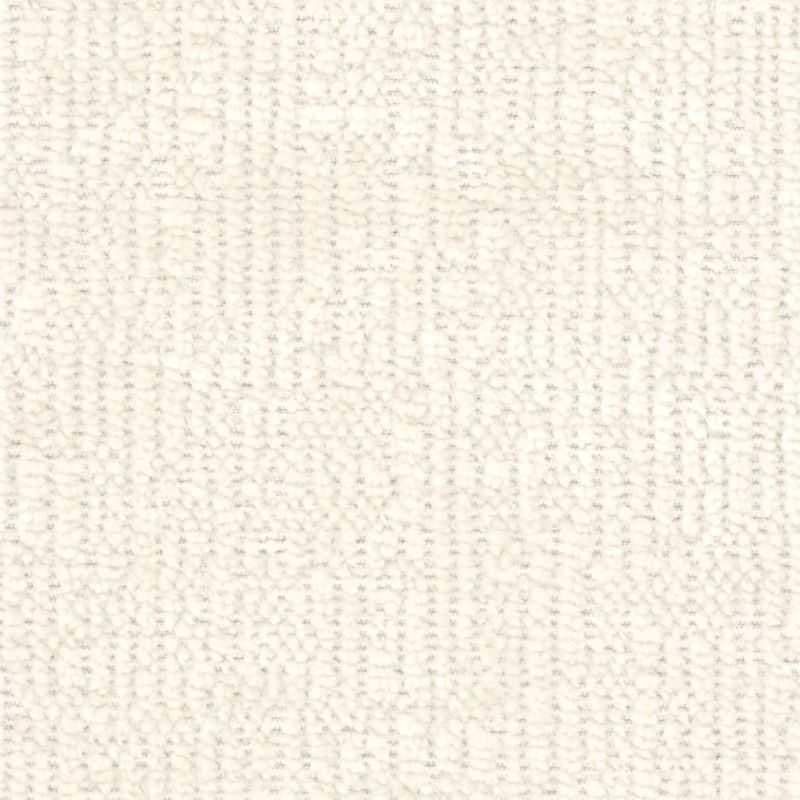 Canapé d'angle droit convertible SORELLA 4 places tissu chenille écru