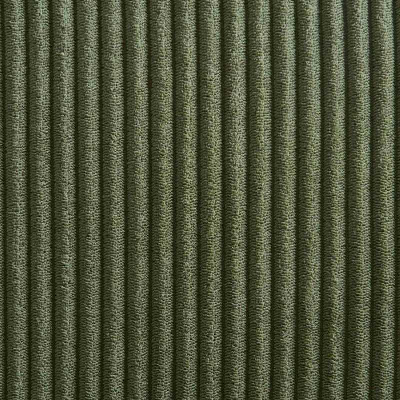 Lot de 2 chaises TEINA velours cotele vert