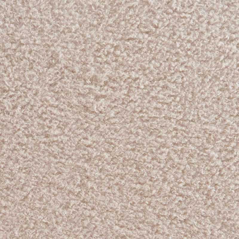 Lot de 2 chaises ZANA tissu bouclette taupe