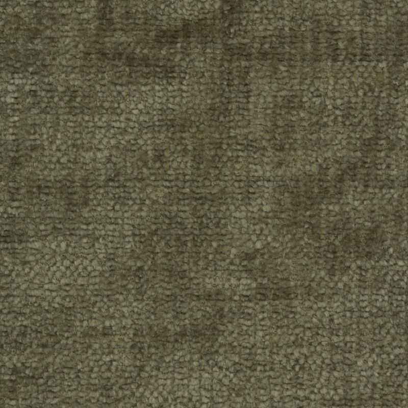 Canapé d'angle droit convertible SORELLA 4 places tissu chenille vert kaki