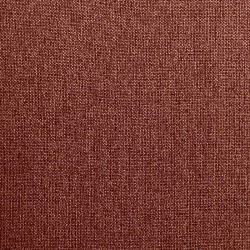Lot de 2 fauteuils UNNI tissu terracotta pieds métal noir