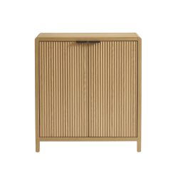 Buffet UTICA effet chêne 2 portes 30cm