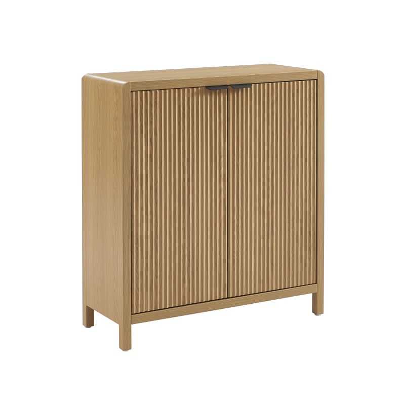 Buffet UTICA effet chêne 2 portes 30cm