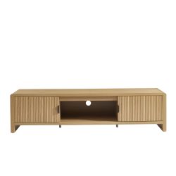 Meuble TV UTICA effet chêne 160cm