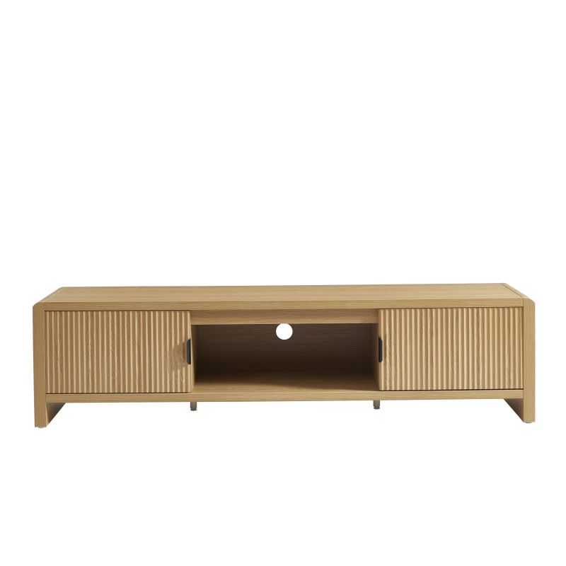 Meuble TV UTICA effet chêne 160cm