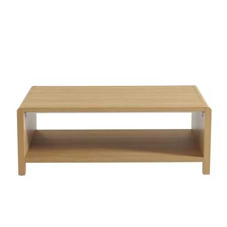 Table basse UTICA effet chêne