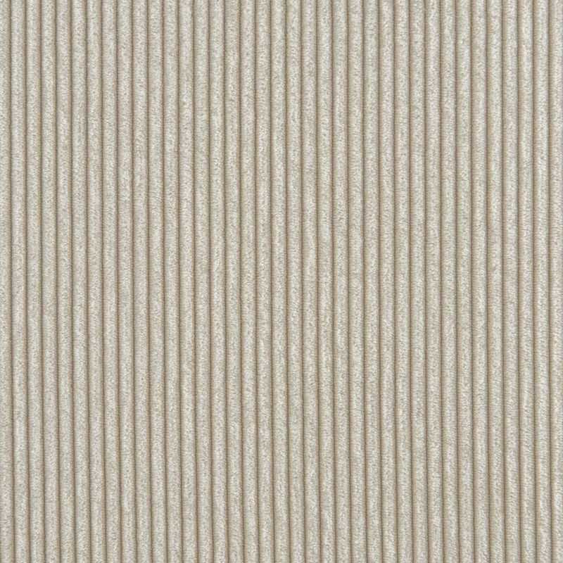 Lot de 2 Tabourets ELLA cannage velours côtelé beige