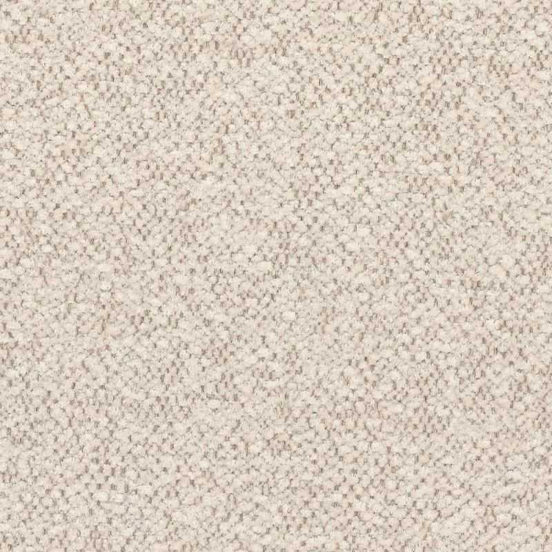 Canapé d'angle gauche convertible CARLOTTA 4 places tissu bouclette grège