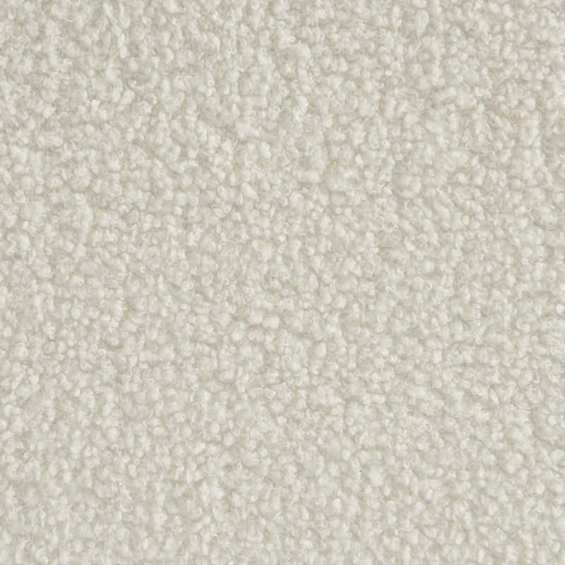 Lit enfant NUI tissu bouclette beige 90x190 sommier inclus