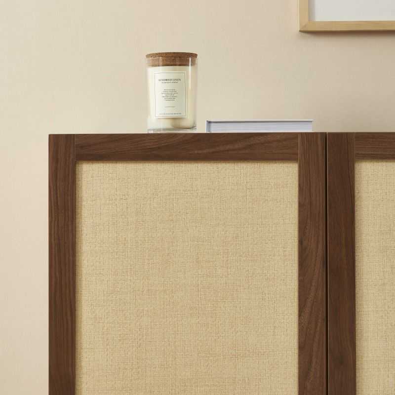 Buffet HARIA effet noyer