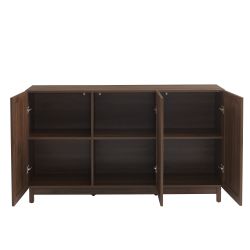 Buffet HARIA effet noyer