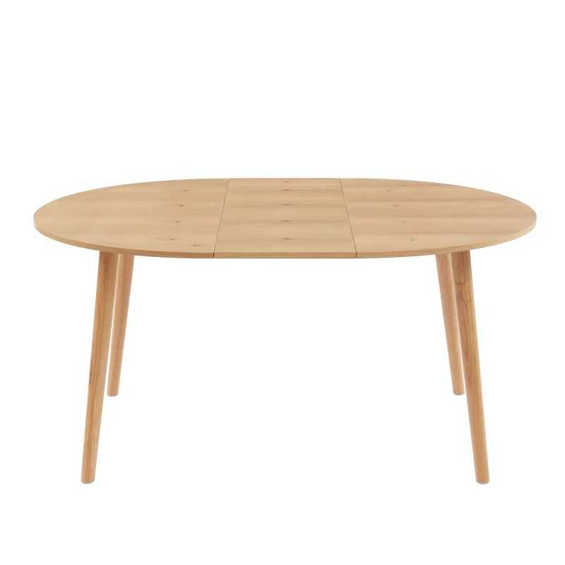 Table extensible ORACLE placage chêne 120 à 160cm