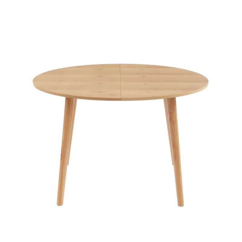 Table extensible ORACLE placage chêne 120 à 160cm