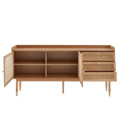 Buffet LEON cannage véritable