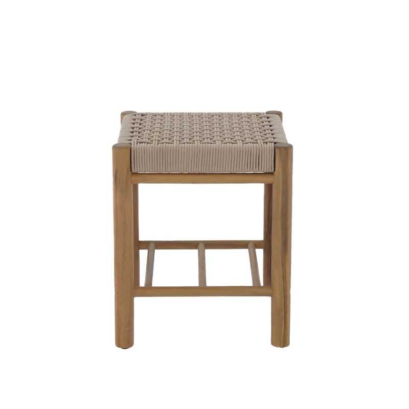 Banc AVI en corde beige