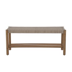 Banc TONGO en corde beige