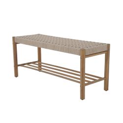 Banc TONGO en corde beige