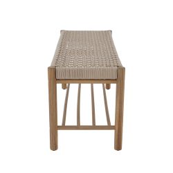 Banc TONGO en corde beige