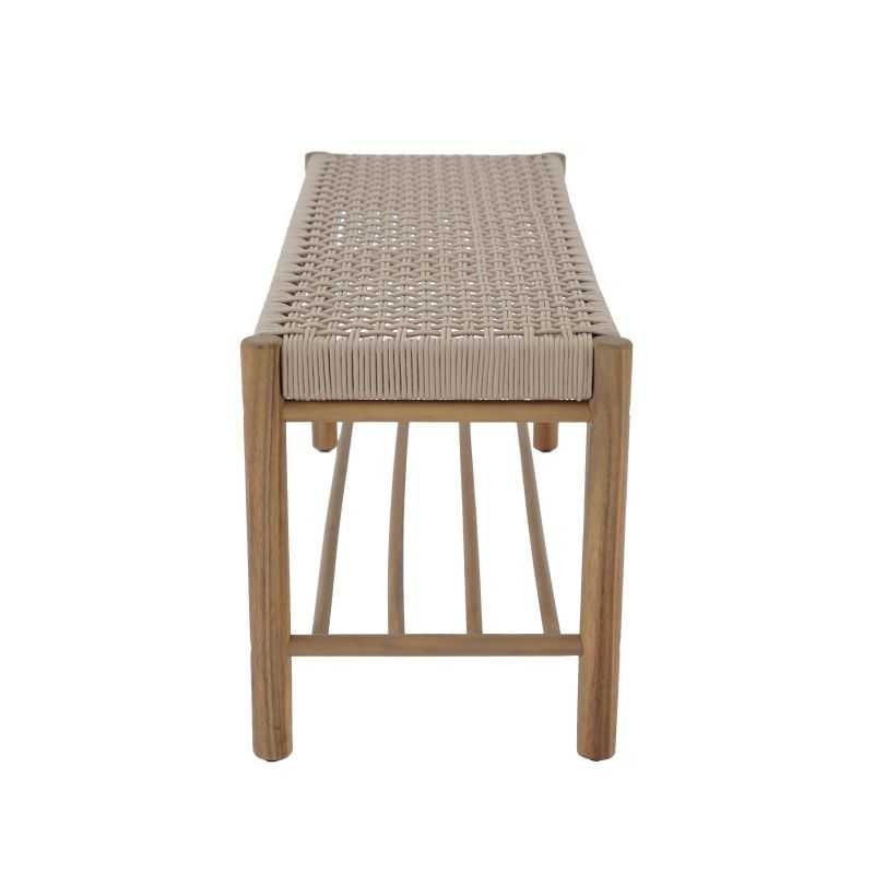 Banc TONGO en corde beige