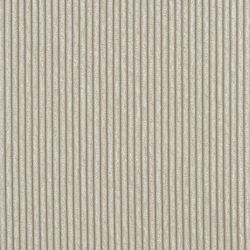 Lot de 2 tabourets mi-hauts JACK velours cotelé beige pied métal