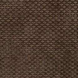 Chauffeuse JANIS modulable 1 place tissu chenille marron