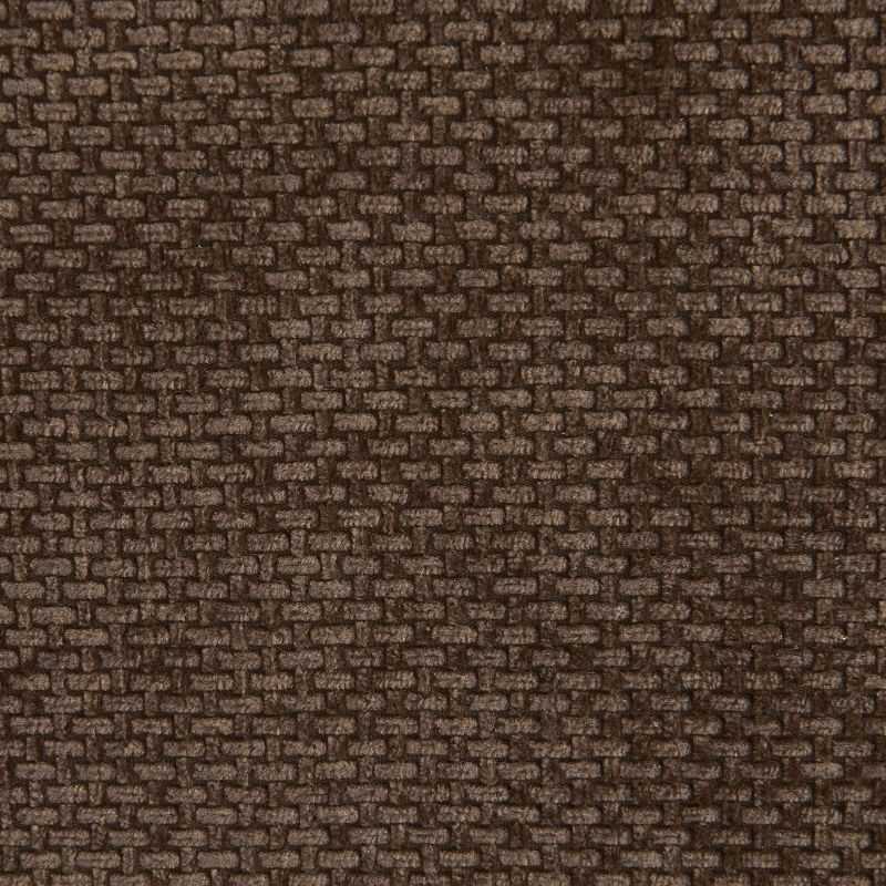 Chauffeuse JANIS modulable 1 place tissu chenille marron
