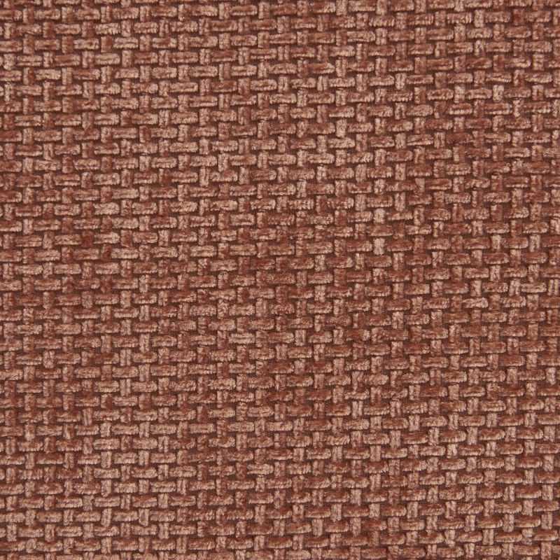 Chauffeuse JANIS modulable 1 place tissu chenille terracotta