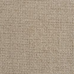 Fauteuil FAREL tissu chenille beige et pieds métal noir