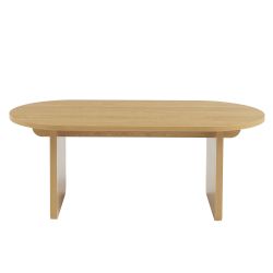 Table basse AFFY effet chêne