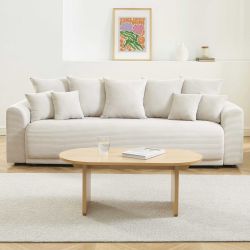 Table basse AFFY effet chêne