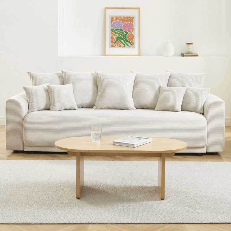 Table basse AFFY effet chêne