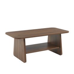 Table basse LANGO effet noyer