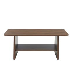 Table basse LANGO effet noyer