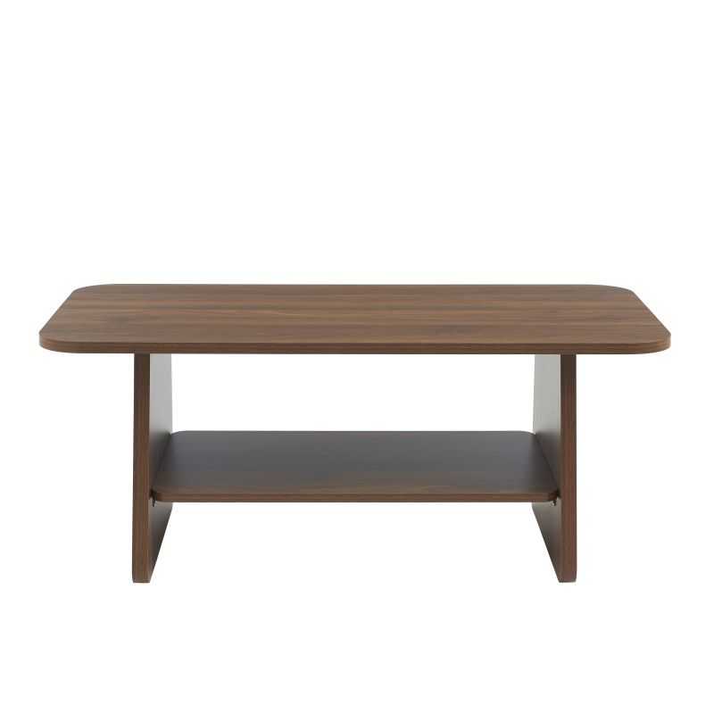 Table basse LANGO effet noyer