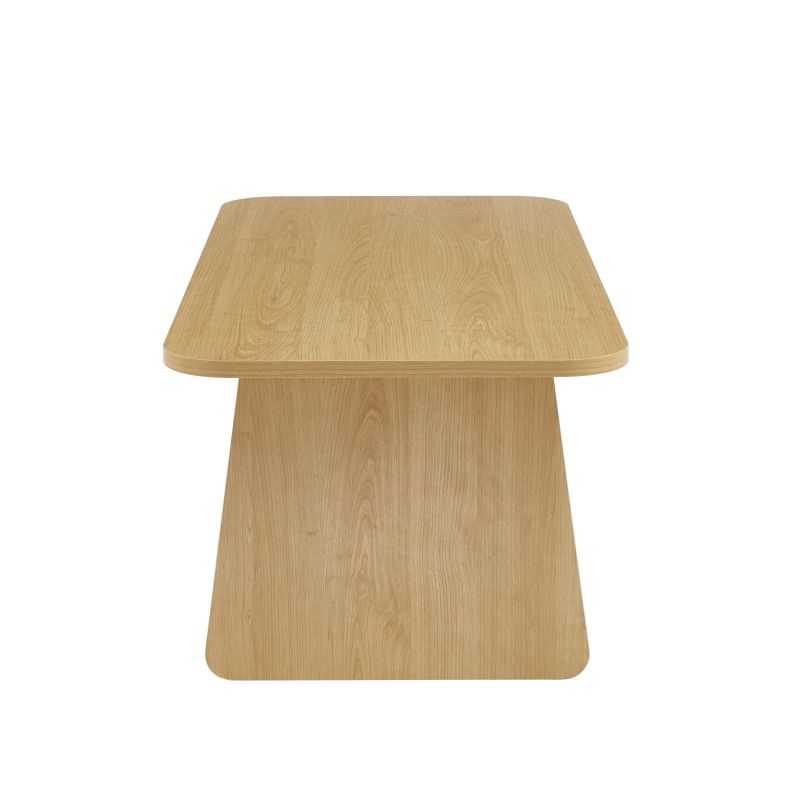 Table basse LANGO effet chêne