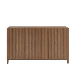 Buffet ORCA effet noyer 3 portes 140 cm