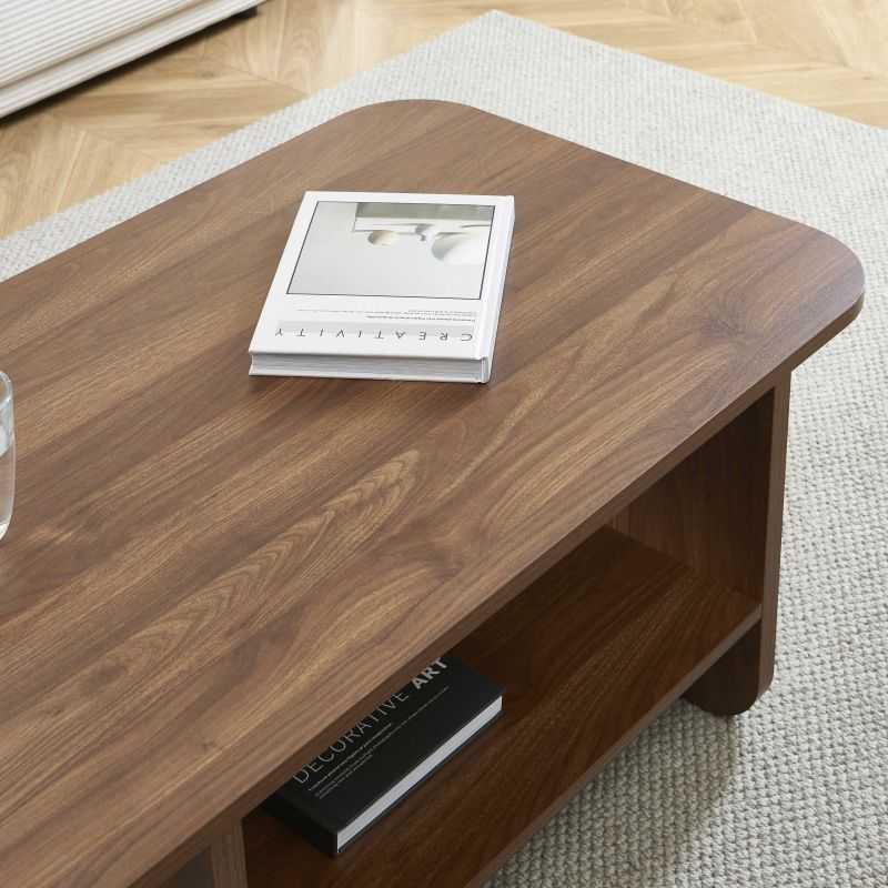 Table basse ROKIA effet noyer