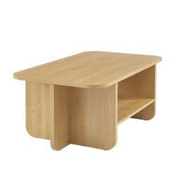 Table basse ROKIA effet chêne