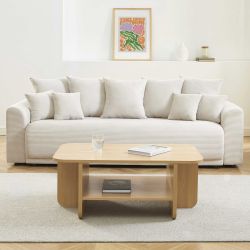 Table basse ROKIA effet chêne