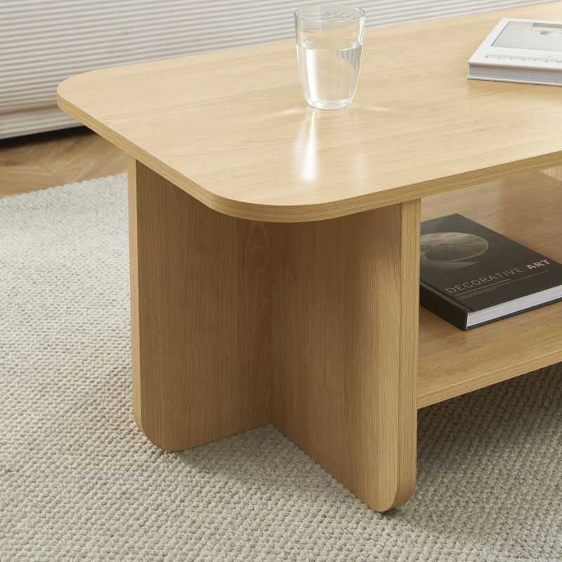 Table basse ROKIA effet chêne