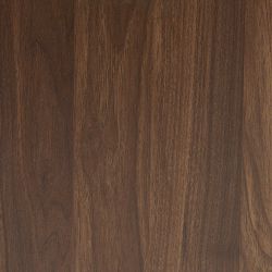 Table à manger LANGO rectangulaire effet noyer 180 cm