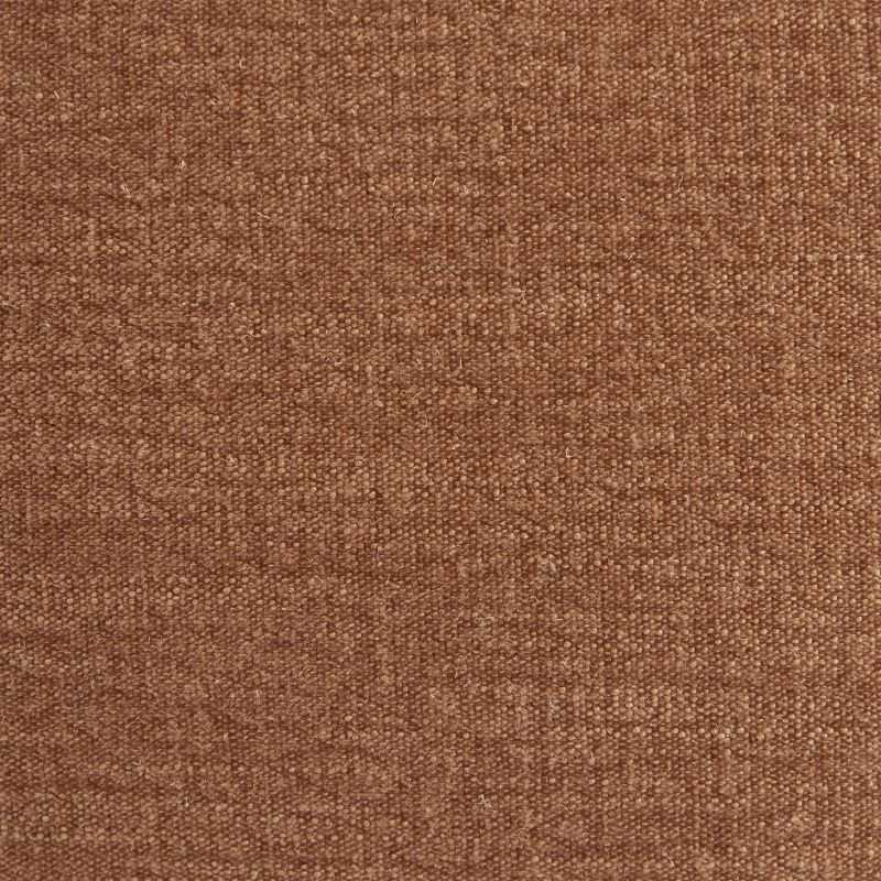 Canapé droit MOODY 3 places tissu lin écureuil