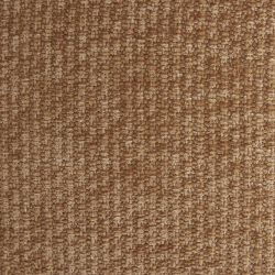 Canapé droit MATILDA 2 places tissu chenille terracotta